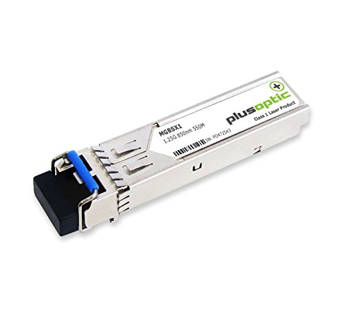 plusoptic sfp-1g-sx-lin Linksys kompatibel 1,25 Gbit/s 850 nm 550 m Reichweite SFP Transceiver-Modul mit DDMI von Plusoptic