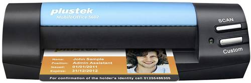Plustek MobileOffice S602 Dokumentenscanner A6 1200 x 1200 dpi USB 2.0 von Plustek