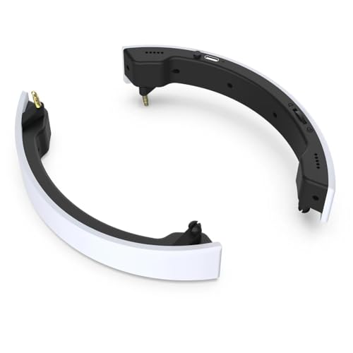 Pluuttiem Für PS VR2 VR-Helm, Externer Lautsprecher, Tragbarer Stereo-Audioverstärker, 3,5 mm Kabelloser Lautsprecher, Spielzubehör Pluuttiem Für PS VR2 VR-Helm, Externer Lautsprecher, Tragbarer Stereo-Audioverstärker, 3,5 mm Kabelloser Lautsprecher, Spielzubehör von Pluuttiem