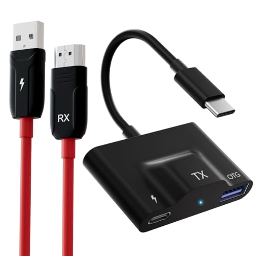 Pluuttiem Kabelloser -Kompatibler Sender und Empfänger, Streaming Von Video/Audio auf TV/Projektor/Monitor für Smartphone, Schwarz Pluuttiem Kabelloser -Kompatibler Sender und Empfänger, Streaming Von Video/Audio auf TV/Projektor/Monitor für Smartphone, Schwarz von Pluuttiem