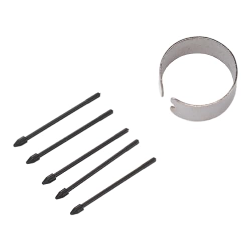 10 Stück EMR Ersatz-Eingabestiftspitzen für Remarkable 2 1, Unterstützt 4096 Druckstufe, ABS-Ersatzspitzen für King Write MR05, für Kindle Scribe Pen (Black) von Plyisty