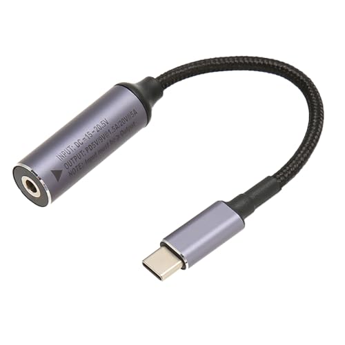 100 W DC 4,0 Mm X 1,35 Mm Buchse auf Typ-C-Stecker, Ladekabel für Tablet-PC, Laptop, Kleines Ladegerät. 5V 9V 20V Ausgang, PD-Ladeunterstützung von Plyisty