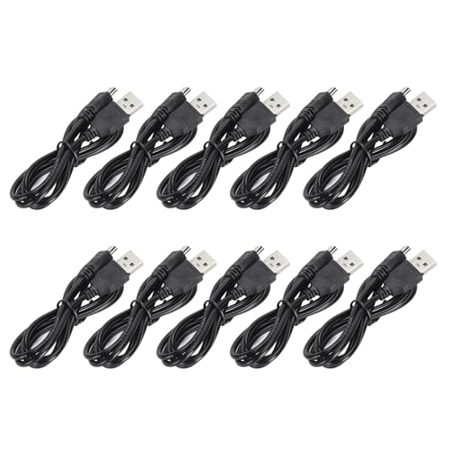 10er-Pack Controller-Ladekabel für PS3, USB-Kabel für PS3, PS3 Slim, PS Move, TI84 Plus CE, Digitalkamera, Controller-Ladekabel 3,3 Fuß von Plyisty
