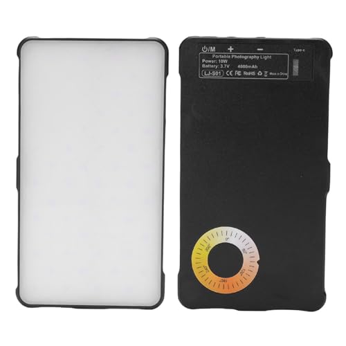 112 LED -Telefonlicht, Selfie -Licht für Telefonkamera, 4000 -mAh -wiederaufladbare Clip -Videolicht, Einstellte 3 Lichtermodi, 10 Levels Helligkeit, für Vlog -Video 112 LED -Telefonlicht, Selfie -Licht für Telefonkamera, 4000 -mAh -wiederaufladbare Clip -Videolicht, Einstellte 3 Lichtermodi, 10 Levels Helligkeit, für Vlog -Video von Plyisty