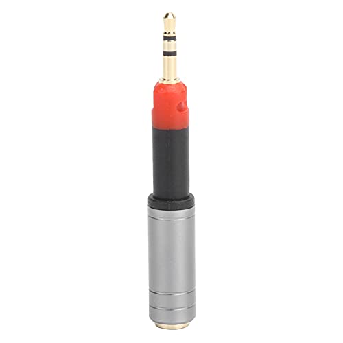 2,5-mm-Stecker auf 3,5-mm-Buchse Stereo-Audio-Konverter, Metallgehäuse-Kopfhörer-Audio-Adapter-Konverter für ATH-M70X M40X M50X M60X Usw. von Plyisty