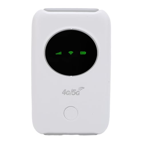 4G 5G LTE Tragbares WiFi -Hotspot -Gerät, Tragbarer Reise -WiFi -Router Verbinden Sie Bis zu 10 Geräte, 3200 -mAh -Akku, 300 Mbit/S Hochgeschwindigkeitsnetzwerk für Reisen, von Plyisty
