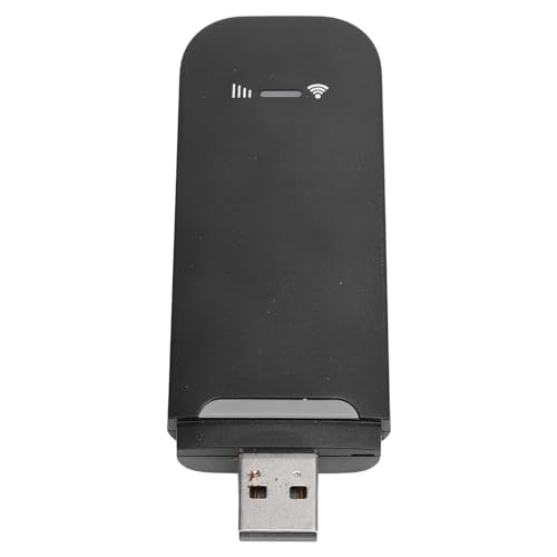 4G Tragbares WLAN, USB -betriebenes 4G LTE USB Tragbarer WiFi -Router -Plug -and -Play -Teilen von Bis zu 10 WLAN -Geräten für Handys (Black) von Plyisty