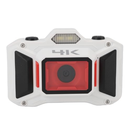 4K Digitalkamera für Fotografie, 48MP HD -Digitalkameras mit 18 -facher Zoom, 2,88 -Zoll -Bildschirm, LED -Blitz, Mehrere Filter, CMOS -Bildsensor (White) von Plyisty