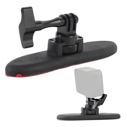Actionkamera -Helmhalterung füR 13 12 11 10 9 8 7 6 5 4 3, füR X4 X3 X2 X R, Action 5 Pro 3 4, Yi, Campark, 360 -Grad -Rotation, Flexible Klebstoffhalterung von Plyisty