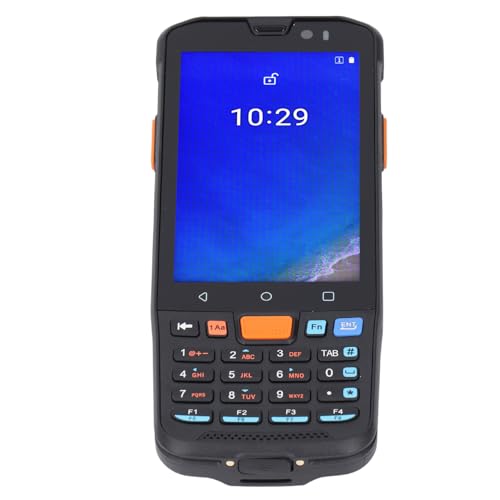 Android 11-Barcode-Scanner, Tragbarer 1D-2D-Barcode-Scanner, 4G WiFi 4,0-Zoll-Touchscreen-Handheld-Datenterminal, für Lager-Einzelhandelsinventur von Plyisty