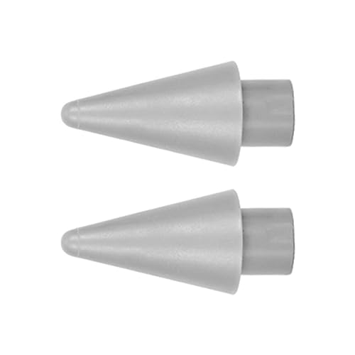 Austausch von Stiltipps, 2pcs Bleistiftspitzen Hohe Empfindlichkeit Exakte Einfache Installation für M Bleistift 2nd (Transparent) (GREY) von Plyisty