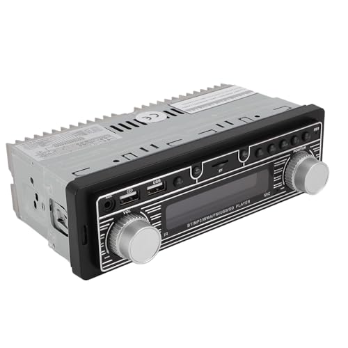 Auto-Audio-Receiver, Single-Din-Multimedia-Autoradio, Bluetooth FM, MP3 USB, SD-Digital-FM-Radio-Audiosystem Im Armaturenbrett – 12 V Universal Auto-Audio-Receiver, Single-Din-Multimedia-Autoradio, Bluetooth FM, MP3 USB, SD-Digital-FM-Radio-Audiosystem Im Armaturenbrett – 12 V Universal von Plyisty