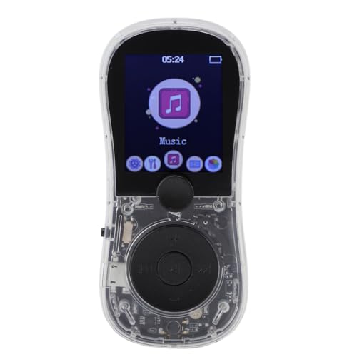 Bluetooth-MP3-MP4-Player, Tragbarer Musik-Player mit 1,77-Zoll-Bildschirm, Integriertem FM-Radio, HiFi-Lautsprecher, Foto-Browsing, Videowiedergabe und Fingerspitzen-Gyroskop, von Plyisty