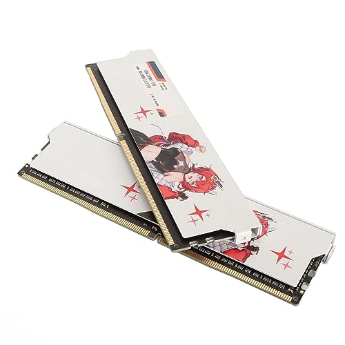 Desktop -Speichermodul, DDR4 RAM 1.35V Betriebsspannungsstabilitätsstecker für Gaming -PC (16 GB (2x8 GB)) von Plyisty