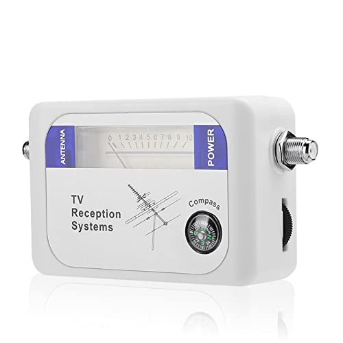 Digitaler Satellitenfinder, Tragbarer Satellitensignalstärkemesser, SAT-Finder TV Digitales Signalstärkemessgerät mit Ladegerät und Kompass Digitaler Satellitenfinder, Tragbarer Satellitensignalstärkemesser, SAT-Finder TV Digitales Signalstärkemessgerät mit Ladegerät und Kompass von Plyisty