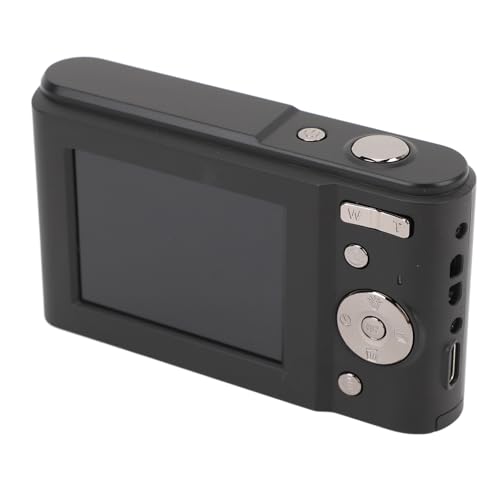 Digitalkamera, 16x Digital Zoom 1080p Autofokus Kompaktkamera für die Fotografie für Anfänger (Black) von Plyisty