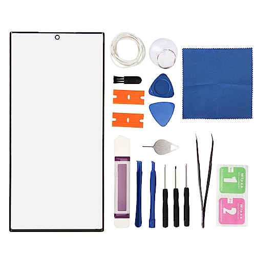 Display-Glas-Ersatz-Set für Galaxy S23 Ultra, Professionelles Front-Außenglas-Display-Reparatur-Set, Perfekte Passform von Plyisty