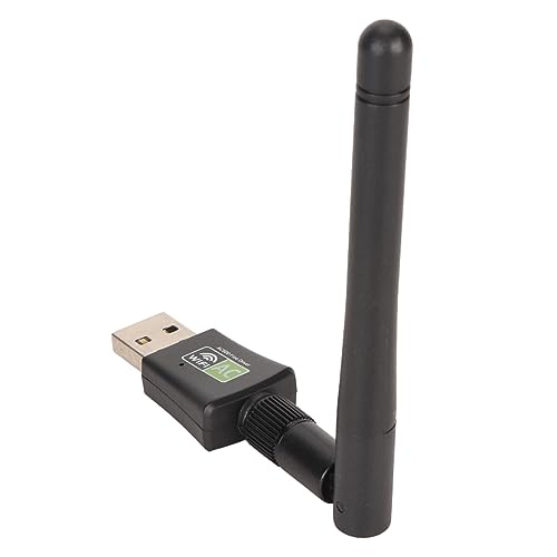 Dualband-WLAN-Dongle, 600 Mbit/s Singalantenne USB 2.0 Wireless-Adapter, AP-Modus für Büroreisen, Kompatibel mit Win 10, 8, 7, Vista, XP, OS X Laptop von Plyisty