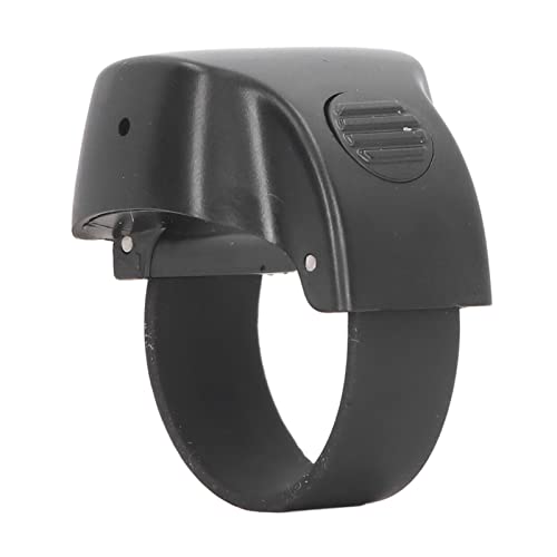 Fernkamera -Steuerung, Daumen auf der Fernleichten Selfie -Remote Ringknopf für Fotoaufnahmen (Black) von Plyisty