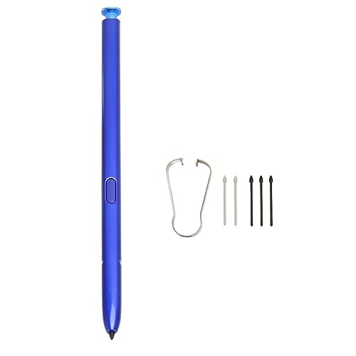 Handy-Eingabestift für Note 10, Note 10 Plus, Note 10 5G, Note 10+ Plus 5G, Smartphone-Eingabestift, 4096 Druckstufen, Hohe Empfindlichkeit, mit 5 Spitzen und Pinzette (Blau) von Plyisty