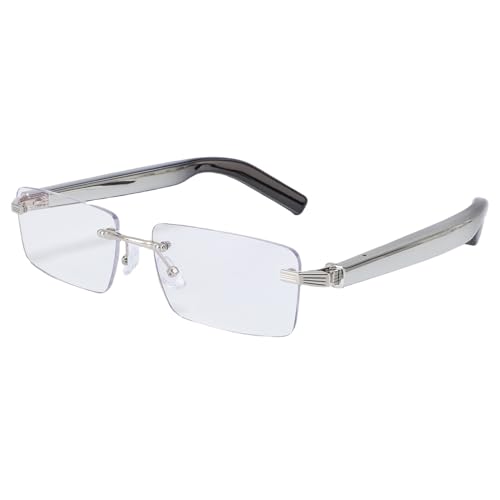Intelligente Brille mit KI, Bluetooth 5.3 -Brille mit 100+ Übersetzung, Echtzeitvideo Übersetzungsvermögen, Handfree -Ruf eine Musik, Multifunktional für Männer Frau (Gradient) von Plyisty