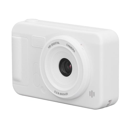 Kid Digitalkamera, 40 MP 2,4 Zoll Selfie Kid Digitale Videokamera für Girl Boy (White) von Plyisty