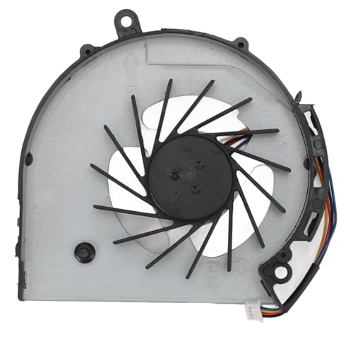 Laptop-CPU-Lüfter, 4-poliger Notebook-Computerkühler, DC 5 V 0,28–0,5 A, Verbesserte Wärmeableitung, für Pavilion 15-d017cl 15-d037dx 15-d038dx 15-d081nr 15-d089nr von Plyisty