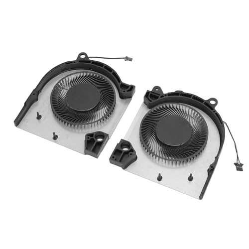 Laptop-Lüfter für Dell G15 5515 5511 EG75071S1-C100-S9A 0G7V1F 05YW78, 4-poliger Stromanschluss, DC 12 V 1 A Eingang, Aluminiumlegierung, Leiser Betrieb (CPU-GPU-Lüfter) von Plyisty