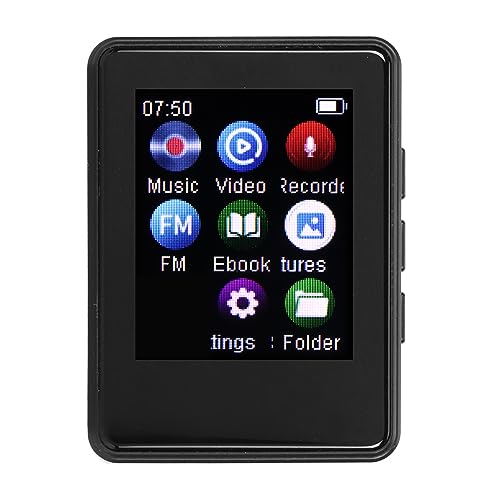 MP3 -Player, FM Radio MP4 Multifunktionsmusik Player (Ohne Speicherkarte) von Plyisty