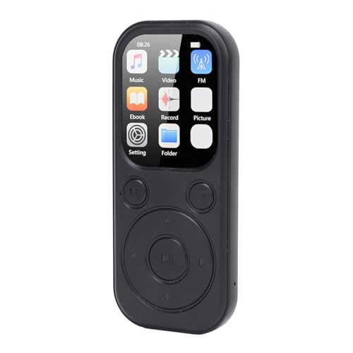 MP3 -Player mit Bluetooth 5.4, HiFi Sound Tragbarer Musikplayer für Kinder, FM -Radio, Sprachrekorder, Unterstützt Bis zu 128 GB erweitert. (mit 32G Kleiner Speicherkarte) von Plyisty