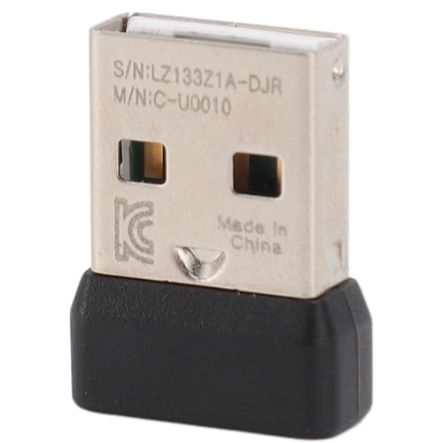 Mausempfänger für M280 M275 M330 Pebble Kabellose Maus, 2,4 GHz Kabelloser USB-Empfänger, Stabile Leistung, für Laptop-Desktop-PC von Plyisty