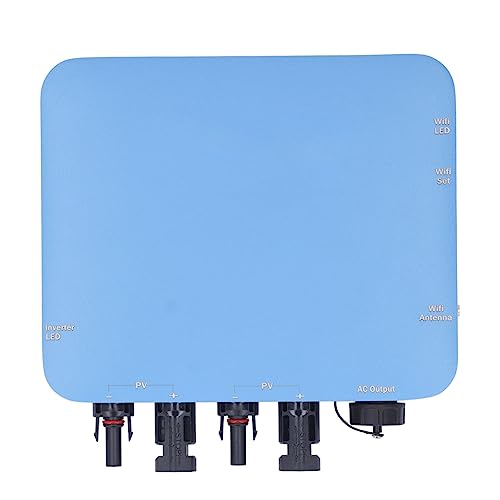 Mikro -Wechselrichter, Wechselstromausgangsanschluss Sinuswellungswechselrichter Hocharbeitseffizienz Frequenzschutz EU -Stecker 120 V 230 V für den Transport (700W) von Plyisty