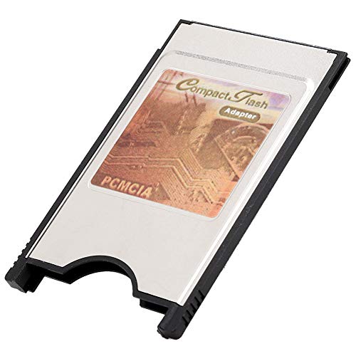 PCMCIA-Speicherkartenleser, Verwandelt CompactFlash-Karte in PC-Karte, CompactFlash-PC-Kartenleser, Robustes Edelstahlgehäuse von Plyisty