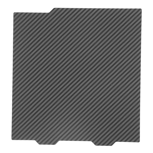 PEO PET-Bauplatte 184 X 184 Mm, PEO Carbon Fiber Diamond + PEI Carbon Fiber Textured Magnetic Double Side Build Plate für A1 Mini und Anderes 3D-Druckerzubehör von Plyisty