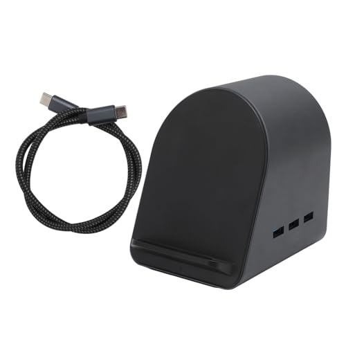 Plyisty 10-in-1-USB-C-Hub, Universelle Dockingstation mit Kabelloser Ladefunktion, 4K 30 Hz Auflösung, 3 USB 3.0-Schnittstellen, 5 Gbit/s Datenübertragung von Plyisty
