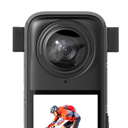 Plyisty 6-teiliger Mikrofon-Windschutz für Insta 360 X4 X3 X2, Geräuschreduzierende Windabdeckung für Gestochen Scharfen Klang, Winddichte Schwammpolster von Plyisty