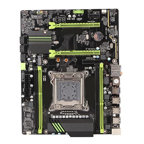 Plyisty ATX-Desktop-Computer-Motherboard, Schnelle Startgeschwindigkeit, Prozessorunterstützung E5 2670 E5 2689, Effizientes Tasking, Dual-Channel-DDR3-Steckplatz, Reibungsloses Gameplay von Plyisty