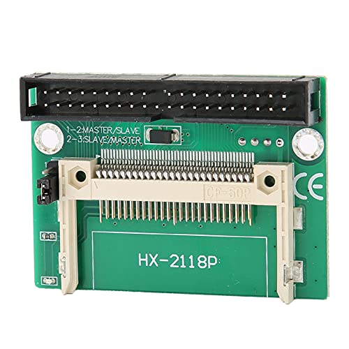 Plyisty CF auf IDE Adapter, CF auf 3,5 Zoll 40 Pin IDE Konverter Adapterkarte, Anti-EMI Disk Desktop Adapterkarte für Win CE/Linux Plyisty CF auf IDE Adapter, CF auf 3,5 Zoll 40 Pin IDE Konverter Adapterkarte, Anti-EMI Disk Desktop Adapterkarte für Win CE/Linux von Plyisty