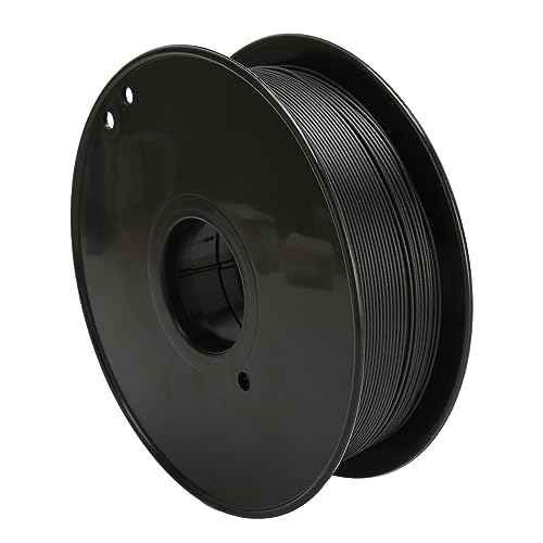 Plyisty Carbon Fibre PETG Filament 1.75mm, 3D Druck Filament, 1kg Filament (2.2lbs), Matte Oberfläche, Breite Kompatibilität, Ideal für Robotik und Automobil, Schwarzes PETG-Filament von Plyisty