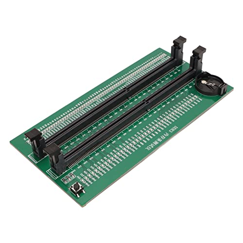 Plyisty DDR3-Speichertester, PCB-Testkarte mit 110 LED-Anzeigen für Desktop-Computerspeicher von Plyisty