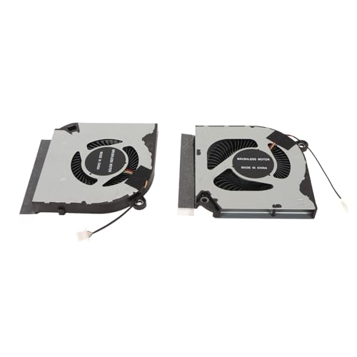 Plyisty Ersatz-CPU-GPU-Lüfter für AN515 55 AN515 43 PH317 53 PH315 52 AN517 51 AN517 52 mit 4-poligem Anschluss, Niedrigere Temperatur, Leicht und Tragbar von Plyisty
