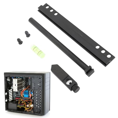 Plyisty GPU-Stützhalterung, Verstellbare Grafikkartenhalterung, GPU-Ständer, Grafikkarten-GPU-Halterung für ATX MATX ITX-Gehäuse für 8,5 cm, 10,5 cm, 12,5 cm Lüfter (Black) von Plyisty