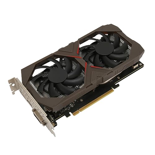 Plyisty GTX1660 6G GDDR6 192-Bit-Grafikkarte, 1800 MHz Kernfrequenz, 3D-API-Unterstützung, HDR-Technologie, Hochtemperaturbeständige Kondensatoren, Gute Wärmeableitung von Plyisty