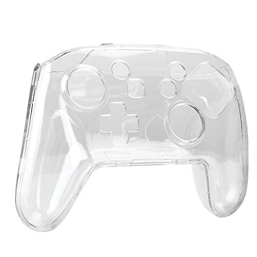 Plyisty Gamepad-Schutzhülle, Transparente, Rutschfeste Schutzhülle für Switch Pro Gamepad, Kristallhülle, Schalenhaut, Perfekt Anwendbar von Plyisty