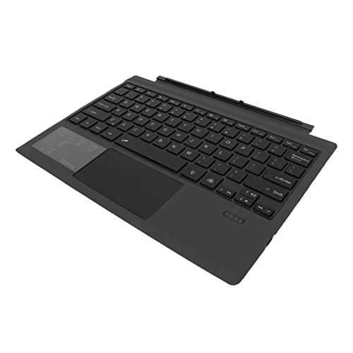 Plyisty Kabellose BT-Tastatur mit Touchpad fürPro, 7-Farben-Hintergrundbeleuchtung, Magnetische Verbindung, C-Aufladung, Geeignet für Pro 7/6/5/4/3 von Plyisty