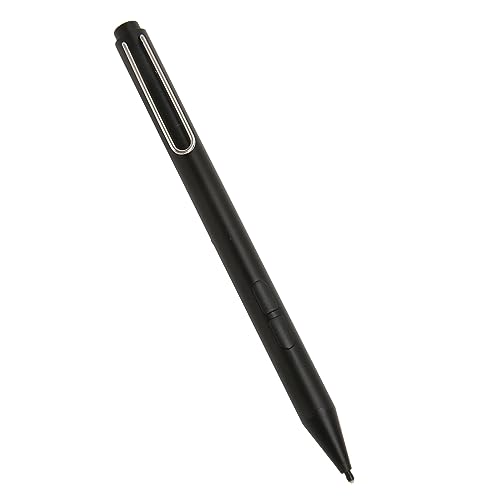 Plyisty MPP1.51 Stylus Pen 1024 Druckstufen für Pro 3/4/5/6/7/X/8 mit 2 Austauschbaren Spitzen – Kompatibel mit fürTransformer, fürfürX360 – Langlebige Aluminiumlegierung (Schwarz) von Plyisty