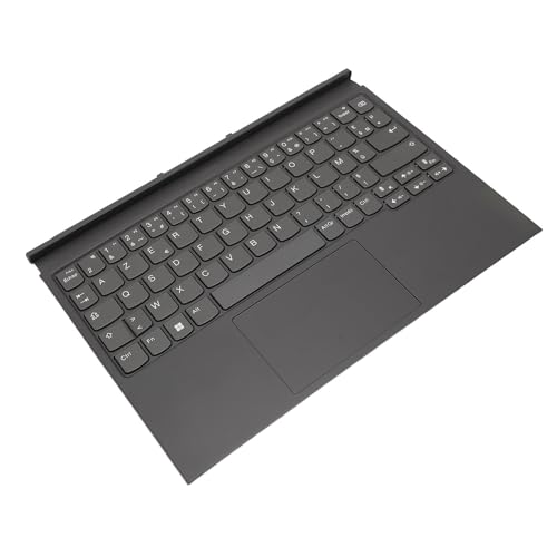 Plyisty Magnetische Tastatur, Tablet-Bluetooth-Tastatur mit Touchpad und Schnellfunktionstasten, für IdeaPad Yoga Duet 3 10,3 Zoll Tablet, Französische Version von Plyisty
