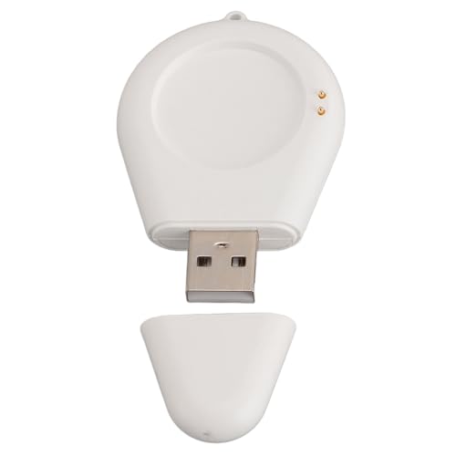 Plyisty Magnetischer Uhr Ladegerät, ABS Good Light -Kompatibilität in Smart Chip auf Small Travel Ladegerät Guard Guard Integriert (WHITE) von Plyisty