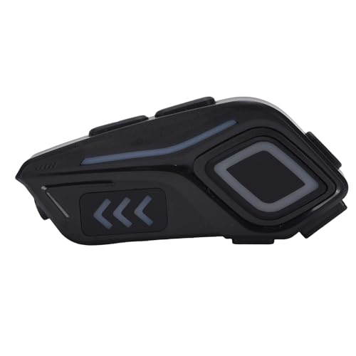 Plyisty Motorradhelmlautsprecher, Helm -Intercom -Headset mit LED -Taschenlampe, Schillernde Lichter, Rauschunterdrückungsmikrofon, Automatische Antwort, IPX8 Water Proof Plyisty Motorradhelmlautsprecher, Helm -Intercom -Headset mit LED -Taschenlampe, Schillernde Lichter, Rauschunterdrückungsmikrofon, Automatische Antwort, IPX8 Water Proof von Plyisty