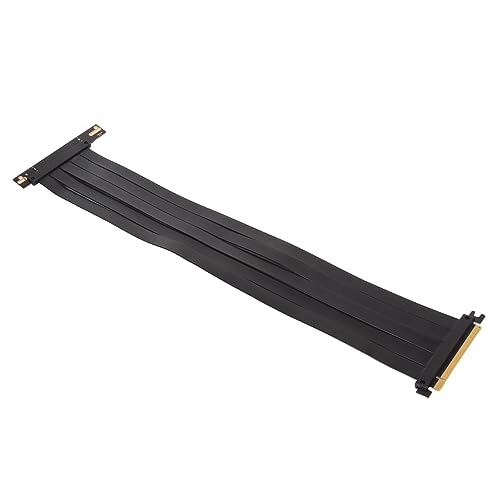 Plyisty PCIE 4.0 X16 Grafikkarten-Verlängerungskabel, Flexibles Hochgeschwindigkeits-Extender-Riser-Kabel, GPU-Verlängerungskarten-Riser-Kabel für RX6900XT RX6800XT RTX3090ti (15cm) von Plyisty